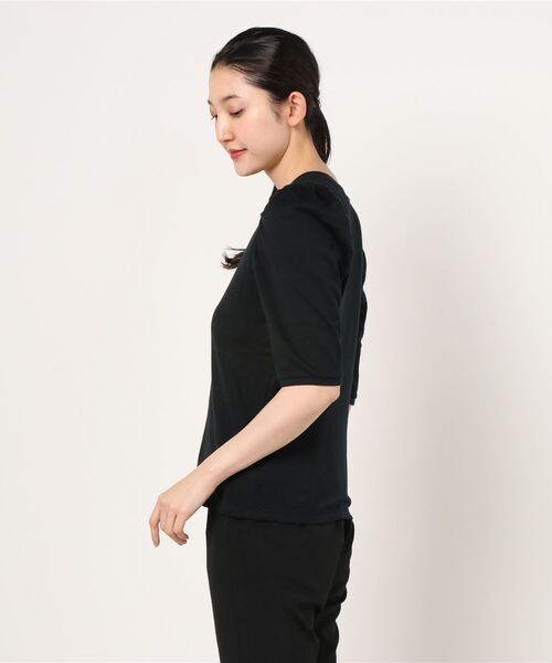 「EFFE BEAMS」 半袖カットソー SMALL ブラック レディース_画像3