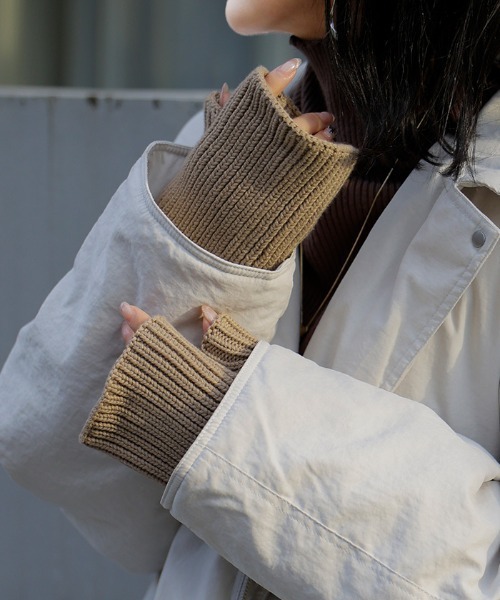 HUG.U（ハグユー） アームカバー 袖をアプデ。 「 配色 or 無地