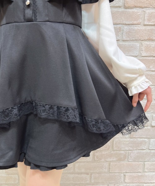 axes femme POETIQUE ワンピース ケープドッキングセットアップ