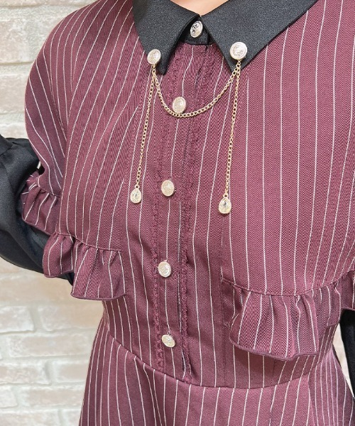 axes femme POETIQUE ワンピース ケープドッキングセットアップ