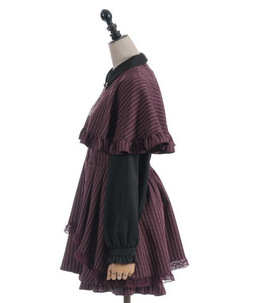 axes femme POETIQUE ワンピース ケープドッキングセットアップ