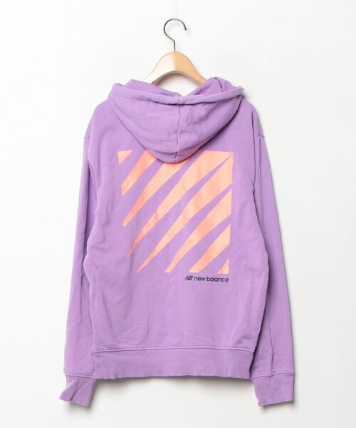 New Balance（ニューバランス） プルオーバーパーカー MEDIUM パープル