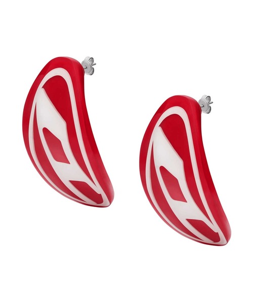 ピアス ディーゼル アクセサリー メンズ ピアス レッド DX1401040 メンズの画像