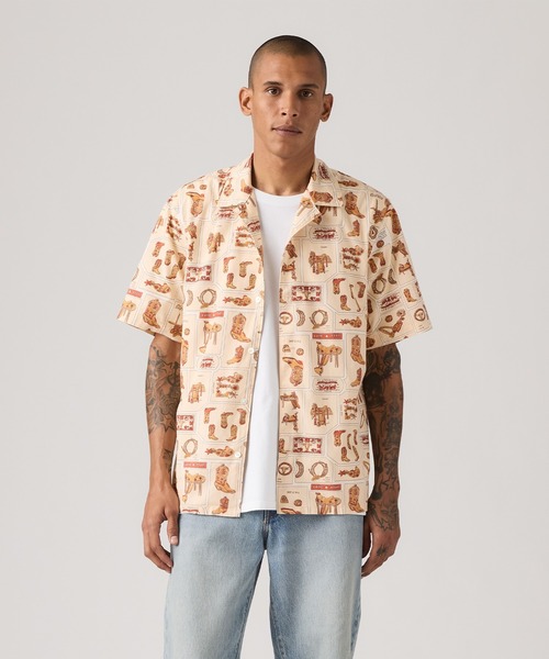 Levi's（リーバイス） シャツ 半袖 サンセットキャンプシャツ