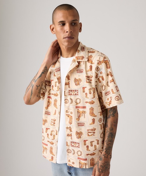 Levi's（リーバイス） シャツ 半袖 サンセットキャンプシャツ