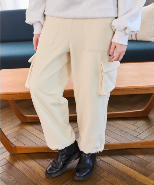 「RUBY AND YOU」 カーゴパンツ FREE グレー レディース_画像2