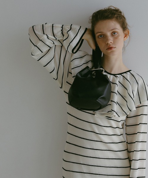 「EFOLE」 ハンドバッグ FREE ブラック レディース_画像9