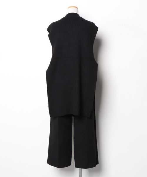 「INED CLARO」 セットアップ フリー ブラック レディース_画像2