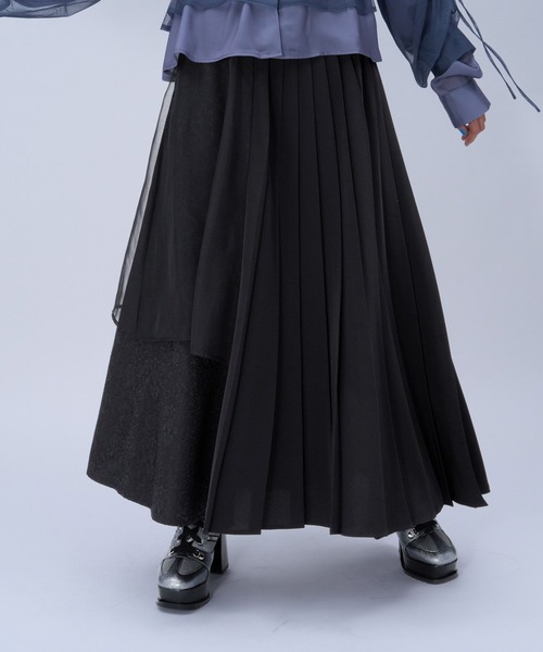 Ado HARE プリーツロングスカート HARE（ハレ）の「プリーツレイヤースカート（）」 - WEAR