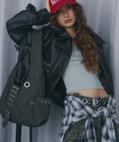 「DTYYPE」 トートバッグ FREE グリーン レディース_画像8