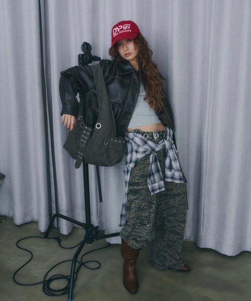 「DTYYPE」 トートバッグ FREE グリーン レディース_画像9