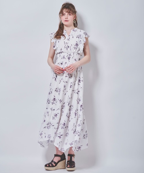 「31 Sons de mode」 半袖ワンピース 36 サックスブルー レディース_画像3