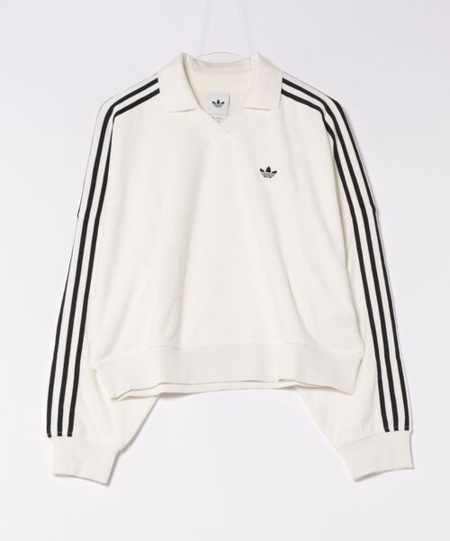 adidas（アディダス） tシャツ W TERRY TOWEL V NECK LS ロング