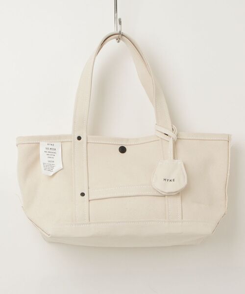 HYKE」 26SS トートバッグ M ベージュ レディース 【公式通販】