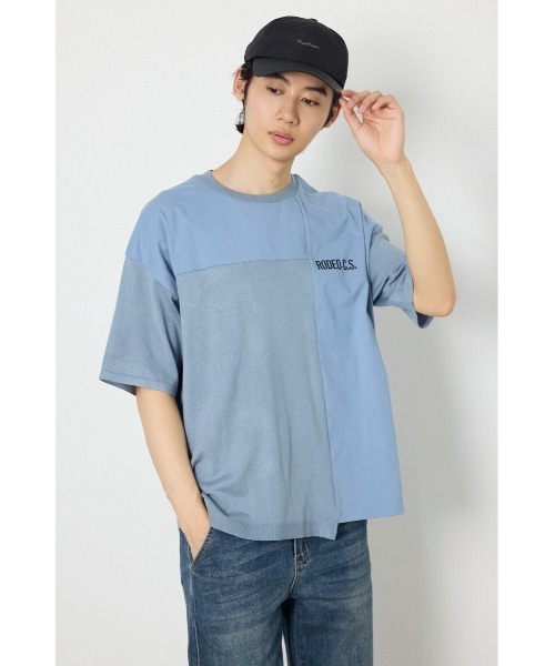 新品☆RCWB ロデオクラウンズ Tシャツ トップス セール】メンズランダムコンビニットトップス（Tシャツ/カットソー