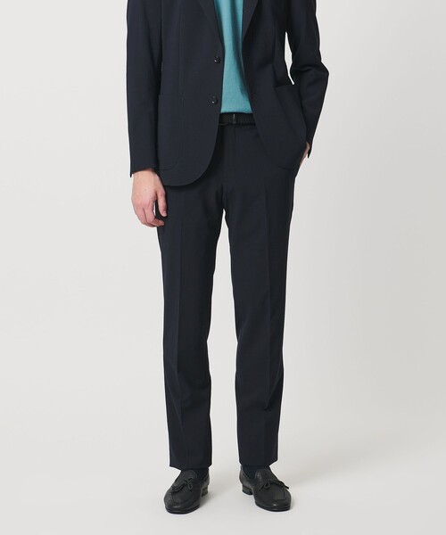 UNITED ARROWS ノーカラー セットアップ スーツ パンツ UNITED ARROWS（ユナイテッドアローズ） スラックス シアサッカー ノー