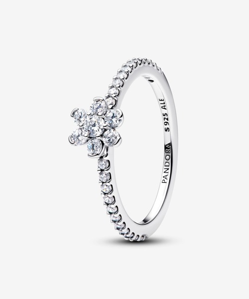 PANDORA（パンドラ） 指輪 リング スパークリング シルバー フラワー