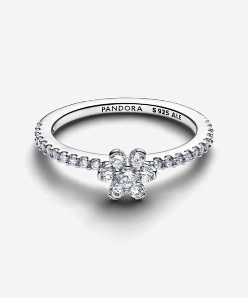 パンドラ ゆび PANDORA（パンドラ） 指輪 リング スパークリング シルバー フラワー