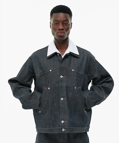 GOAT ESSENCE デニムジャケット gジャン DENIM JACKET メンズ