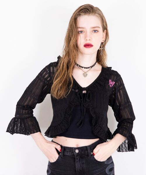 「HYSTERIC GLAMOUR」 ボレロ FREE ブラック レディースの画像