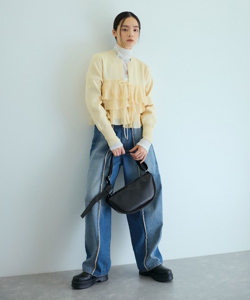 ADAM ET ROPE'（アダムエロペ） デニムパンツ 38 ブラック系その他