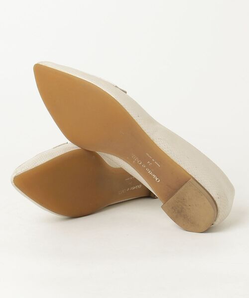 「ODETTE E ODILE」 フラットパンプス 24cm ベージュ レディース_画像3
