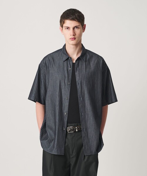 monkey time BEAUTY＆YOUTH UNITED ARROWS シャツ 4オンス ストライプ 