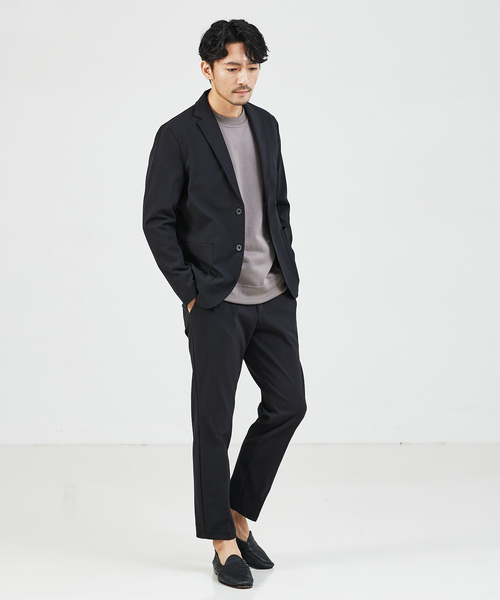 「ABAHOUSE GRAY」 セットアップ 46 ネイビー メンズ_画像3