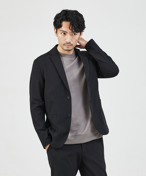 「ABAHOUSE GRAY」 セットアップ 46 ネイビー メンズ_画像4