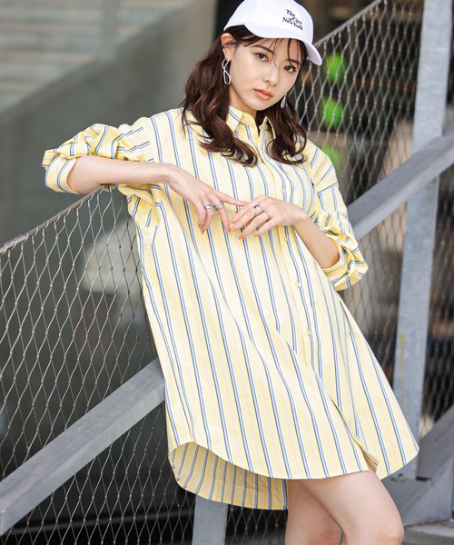 「BEVERLY HILLS POLO CLUB」 長袖シャツ FREE ホワイト レディース_画像7