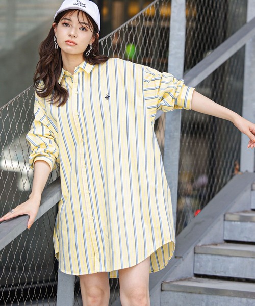 「BEVERLY HILLS POLO CLUB」 長袖シャツ FREE ホワイト レディース_画像8