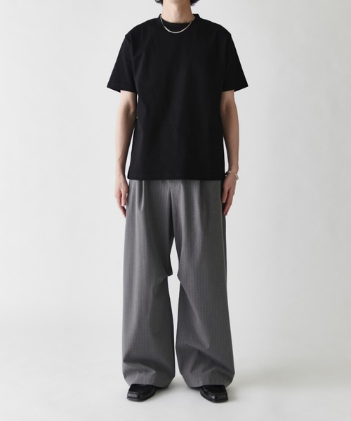 Lui's（ルイス） tシャツ サマーミラノベーシックTシャツ メンズ