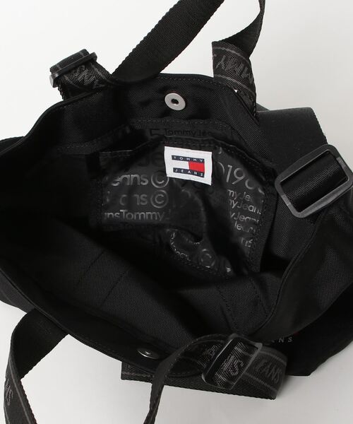 「TOMMY JEANS」 ハンドバッグ FREE ブラック レディース_画像4