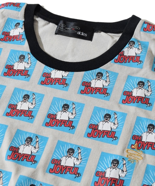 「ALDIES」 半袖Tシャツ FREE パープル メンズ_画像10