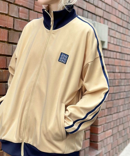  アイボリー ジャージ L Java ジャージブルゾン LARGE アイボリー レディース : ZOZOTOWN Yahoo