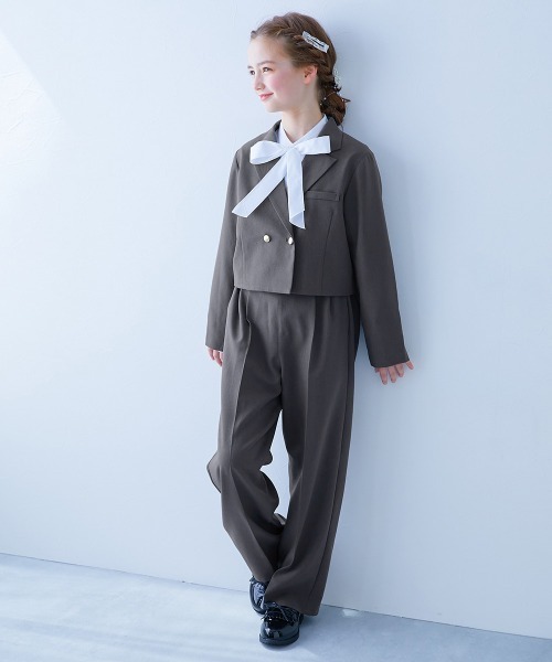 「devirock」 「KIDS」パンツスーツ 150cm チャコール キッズ_画像5