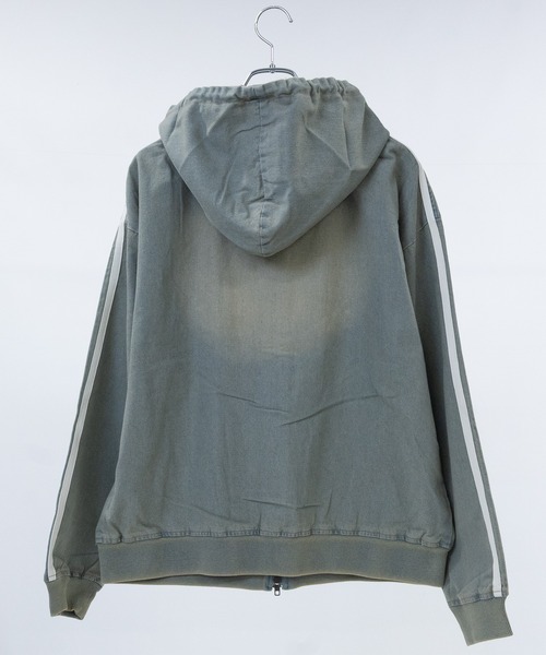 「JUNGLE STORM」 ジップアップパーカー MEDIUM ブルー メンズ_画像2