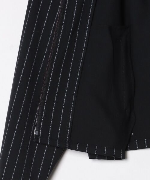ブルゾン アウター FORSOMEONE CHAIN STRIPE SPORT JK メンズの画像