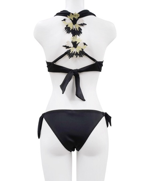 未使用】ANNEBRA アンブラ 花モチーフ ビキニ L
