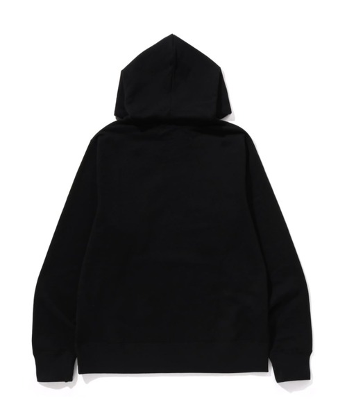 A BATHING APE プルオーバーパーカー ブラック A BATHING APE（アベイシングエイプ） プルオーバーパーカー LARGE