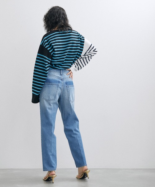 「Healthy denim」 デニムパンツ 2 ブルー レディース_画像4