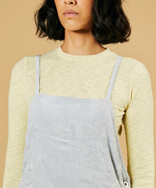 「DOUBLE STANDARD CLOTHING」 サロペットスカート 38 ブルー レディース_画像5