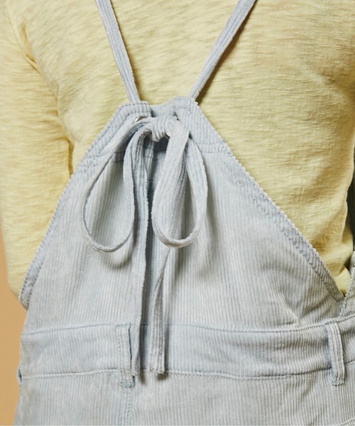 「DOUBLE STANDARD CLOTHING」 サロペットスカート 38 ブルー レディース_画像6