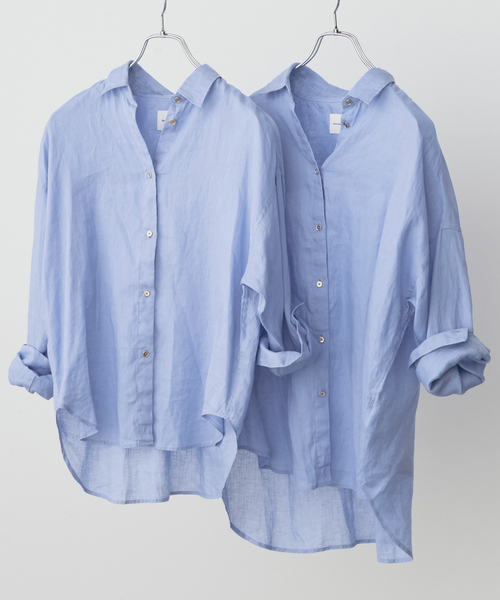 「Spick & Span」 長袖シャツ FREE バーガンディー レディース_画像2