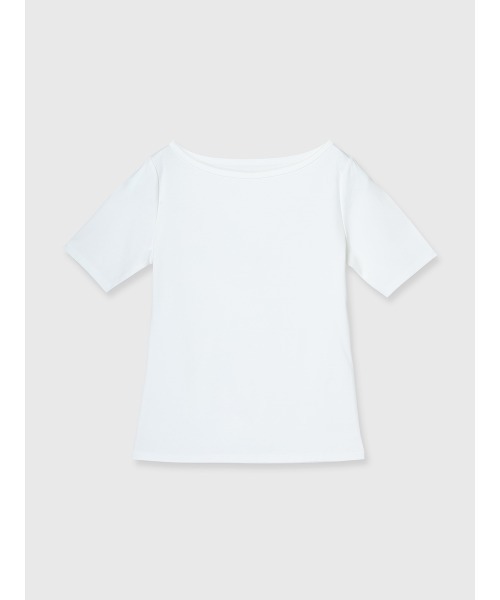 anuans（アニュアンス） tシャツ 「WEB限定」シルクタッチコットン
