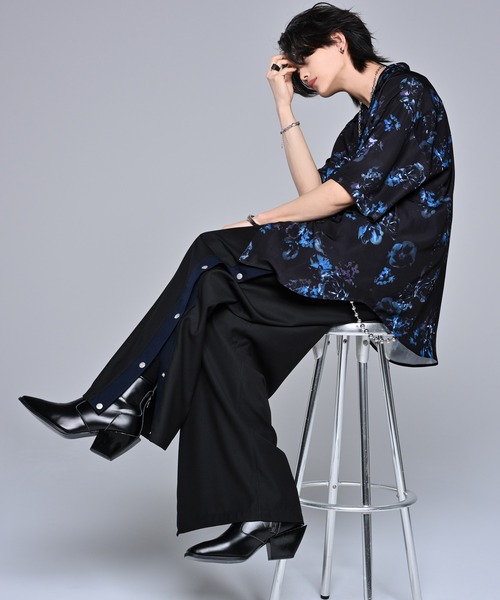 「ADRER」 パンツ X-SMALL ブラック メンズ_画像9