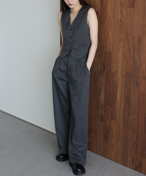 「J by blue」 セットアップ MEDIUM ブラック レディース_画像4