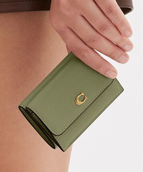 COACH（コーチ） 財布 ONE グリーン系その他 レディース : ZOZOTOWN