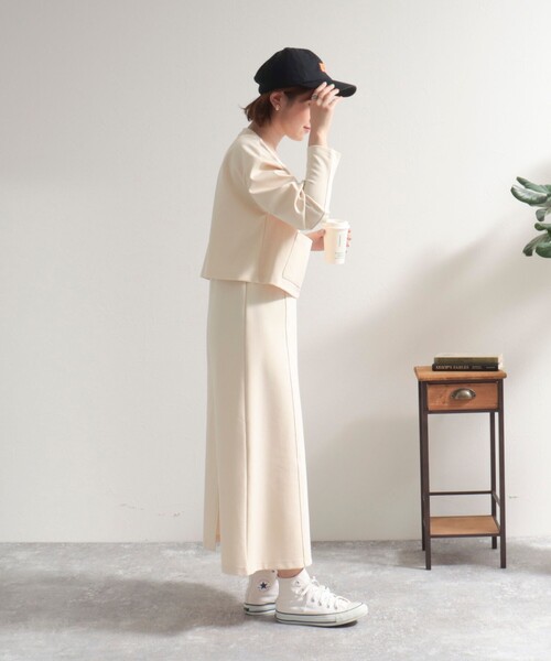 「fredy emue」 コンビワンピース 38 ベビーピンク レディース_画像2