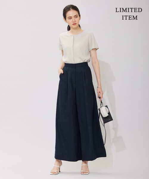 「ICB」 パンツ 44 イエロー レディース_画像4